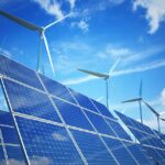 Wind,Turbines,And,Solar,Panels.,Green,Energy