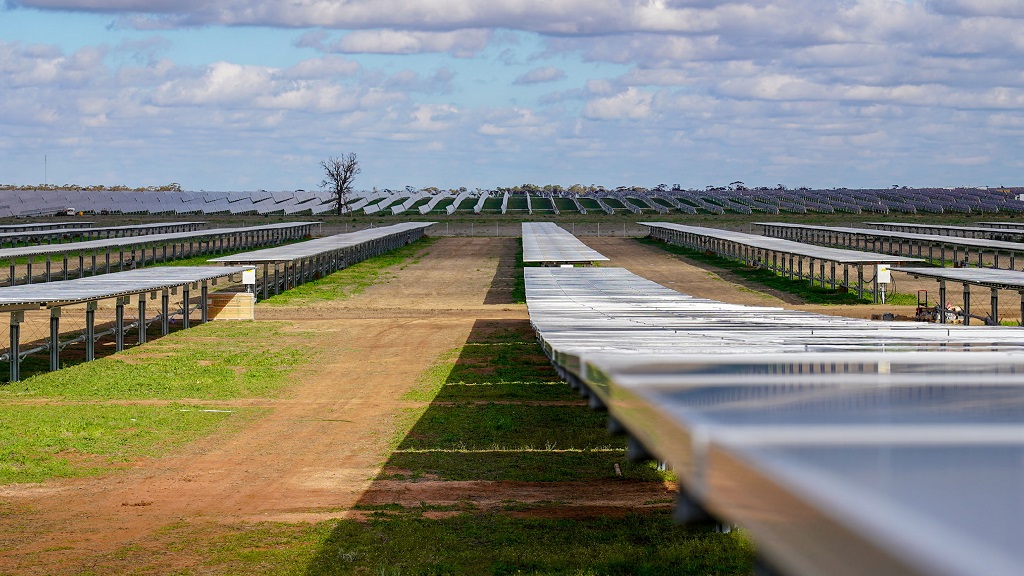 Solarpark Limondale Australien