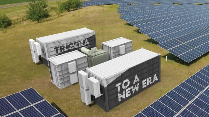 Illustration Batteriespeicher Tricera