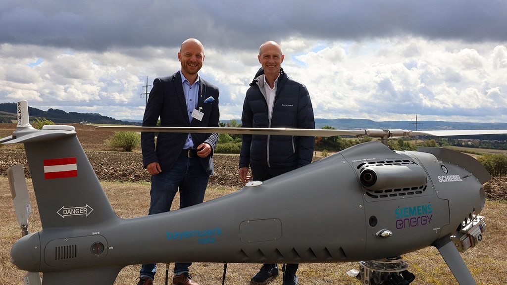 Drohne SIEAERO Bayernwerk Siemens Energy
