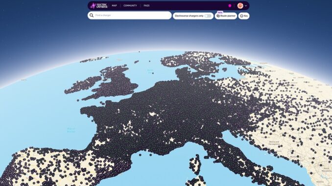 Grafik Karte Electric Universe EU Cctopus Energy