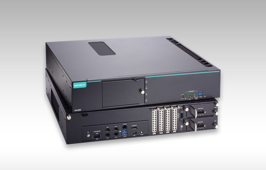 Die DA-920E-Serie soll eine zuverlässige Basis für vPAC-Systeme bieten. (Bild: Moxa Europe GmbH)