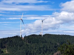 Der Windpark Häusern auf dem Gießbacher Kopf (Bild: EnBW/Fotograf Daniel Maier-Gerber)