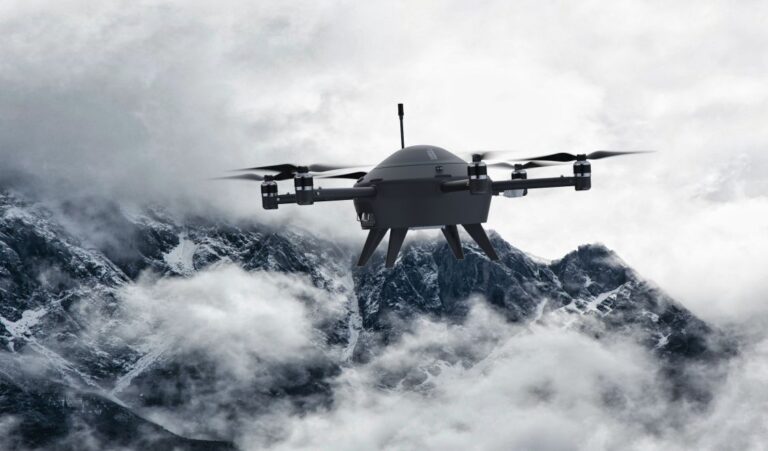 Die Meteodrones erfassen vertikale Wetterprofile aus der unteren Erdatmosphäre. (Bild: Meteomatics AG)