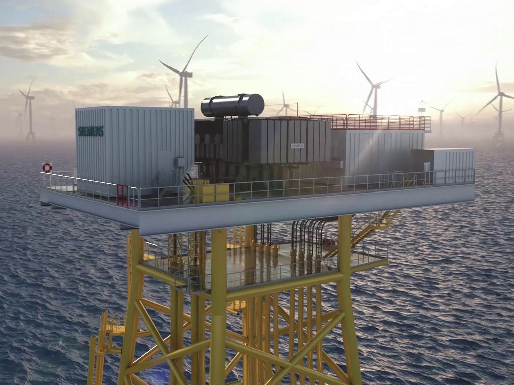 Offshore-Transformatorenmodul-Siemens-Energy