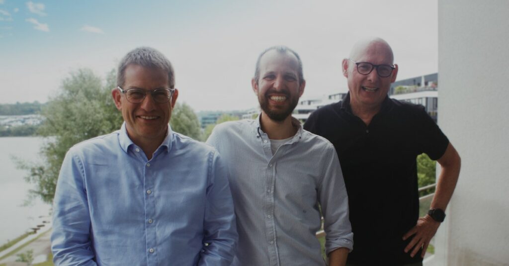 Das Management-Team von enwarp: Dr. Stephan Wilforth, Malte Fichtner, Bas van der Peet (v.l).