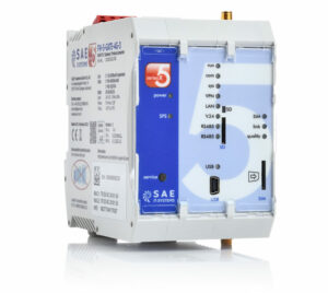 Das FW-5-GATE-4G mit integriertem LTE-Modem. (Bild: SAE IT-systems GmbH & Co. KG)